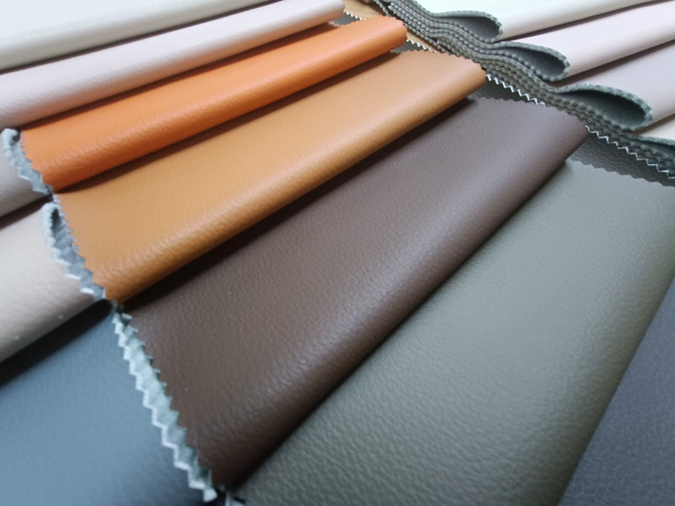 dark brown leather fabric